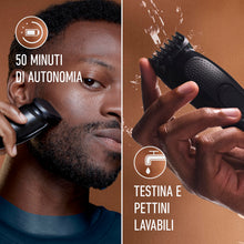 Carica l'immagine nel visualizzatore di Gallery, King C. Gillette Rasoio Elettrico Barba, Regolabarba, Accessori