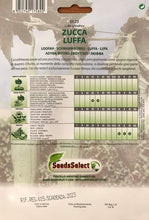 Carica l'immagine nel visualizzatore di Gallery, Semi Zucca Luffa Cylindrica Zucchina Rampicante Spugna Vegetale