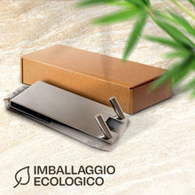 Carica l'immagine nel visualizzatore di Gallery, Praknu 2 Ganci Appendi Accappatoio Bagno – Box Doccia senza Forare Inox