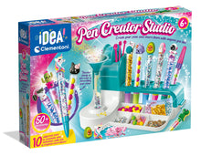 Carica l&#39;immagine nel visualizzatore di Gallery, Clementoni Idea Creator Studio-Art and Crafts, idea regalo per bambine di 6 anni, giocattoli creativi, set di penne di cancelleria per bambini, 18779