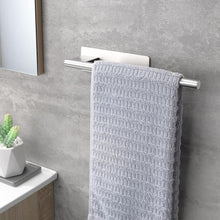 Carica l'immagine nel visualizzatore di Gallery, Porta Asciugamani Bagno Adesivo, Portasciugamani Adesivo Bagno, Porta Salviette da parete per Cucina in Acciaio Inox, Ar