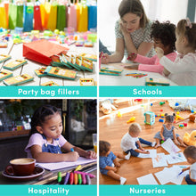 Carica l'immagine nel visualizzatore di Gallery, THE TWIDDLERS 180 Mini Matite Colorate, Gadget Compleanno Bambini