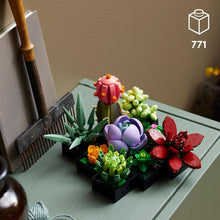Carica l&#39;immagine nel visualizzatore di Gallery, LEGO Icons Piante Grasse Artificiali, Set per Adulti, Arredamento Casa, Hobby Creativo, Idea Regalo Uomo o Donna, Collezione Botanica per Costruire 9 Piccole Piante, Kit Bouquet di Fiori 10309