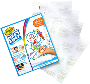 CRAYOLA Color Wonder Album Ricarica, 30 Pagine, da Utilizzare con i Prodotti Color Wonder e StampaMagici, Trasparente, 30 Pagine
