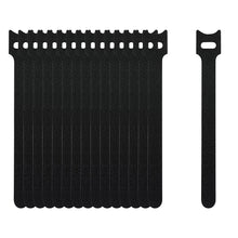 Carica l'immagine nel visualizzatore di Gallery, Amazon Basics Fascette stringicavo regolabili, per organizzare i cavi, 100 pezzi, Nero