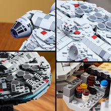 Carica l&#39;immagine nel visualizzatore di Gallery, LEGO Star Wars Millennium Falcon, Modellino da Costruire per Adulti, Kit Astronave da Collezione, Veicolo Arredamento Casa dal Film Una Nuova Speranza, Idee Regalo per Lui, Lei, Uomo o Donna 75375