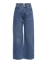 Carica l'immagine nel visualizzatore di Gallery, ONLY ONLHOPE Ex HW Wide DNM ADD465 Noos, Jeans da Donna, Medium Blue Denim, 25W / 30L