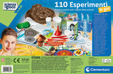 Carica l&#39;immagine nel visualizzatore di Gallery, Clementoni Lab-110 Go-Gioco Scientifico 8 Anni, Laboratorio di Scienze, Esperimenti per Bambini di Chimica, Fisica, Botanica, Made in Italy, Colore Italiano, 19361