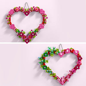LEGO Cuore Ornamento, Gioco da Costruire per Bambine e Bambini da 9 Anni in su, Decorazione per la Camera da Letto o per la Casa, Accessorio da Muro, Idea Regalo per la Festa della Mamma 40638