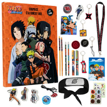 Carica l'immagine nel visualizzatore di Gallery, Naruto Calendario Avvento 2024 Bambino - Anime Calendari Avvento Cancelleria Set(Arancia)