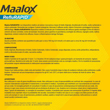 Carica l'immagine nel visualizzatore di Gallery, Maalox Reflurapid Reflusso Gastroesofageo e Bruciore, 20 Stick