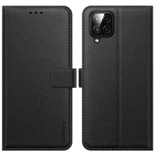 Carica l'immagine nel visualizzatore di Gallery, Ganbary Cover Compatibile con Samsung A22 4G/ M22/ M32 (Non per A22 5G), Protettiva Caso in PU Pelle Premium Portafoglio
