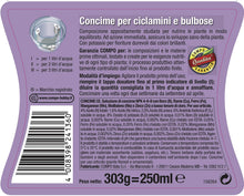 Carica l'immagine nel visualizzatore di Gallery, COMPO Concime per Ciclamini e Bulbose, Ad Alto Tenore di Potassio e Fosforo, 250 ml