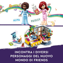 Carica l&#39;immagine nel visualizzatore di Gallery, LEGO 41740 Friends La Cameretta di Aliya, Camera da Letto per Pigiama Party, Giochi per Bambine e Bambini con Paisley e Cane Giocattolo, Piccola Idea Regalo, Personaggi 2023