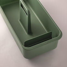 Carica l'immagine nel visualizzatore di Gallery, Snips Sottolavello Verde, Organizer Cucina, Porta Detersivi Salvaspazio, Cestello con Ruote e Maniglia, 45,3 x 20,8 x 17,5 cm, Made in Italy