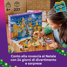 Carica l'immagine nel visualizzatore di Gallery, LEGO Friends Calendario dell'Avvento 2025 per Bambine da 6 Anni - Giocattoli per il Conto alla Rovescia di Natale con 24 Sorprese, tra cui 5 Mini Bamboline, 5 Animali Domestici e Accessori - 42668