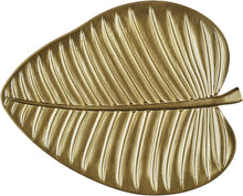 Carica l'immagine nel visualizzatore di Gallery, HOME DECO FACTORY Svuotatasche Foglia Dorata Chiavi e Gioielli Oro