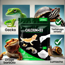 Carica l'immagine nel visualizzatore di Gallery, AF® Calcio Tartaruga di Terra e Rettili, 150g Calcium D3 Calcio per Tartarughe di Terra Vitamina D3 Senza Fosforo, Polve