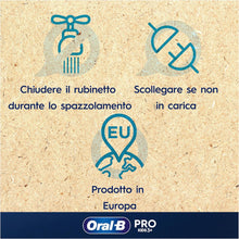 Carica l'immagine nel visualizzatore di Gallery, Oral-B Spazzolino Elettrico Ricaricabile Pro Kids Frozen, 1 Testina, per Bambini da 3 Anni in Su, 1 Spazzolino