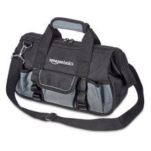 Carica l'immagine nel visualizzatore di Gallery, Amazon Basics Borsa portautensili, 32 cm, Grigio