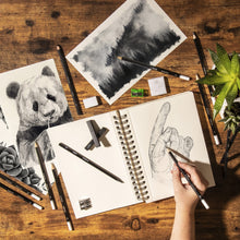 Carica l'immagine nel visualizzatore di Gallery, Zenacolor - Kit disegno Professionale - Set Matite da disegno