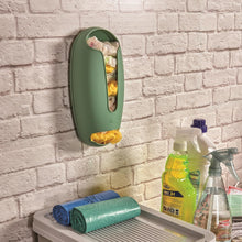 Carica l'immagine nel visualizzatore di Gallery, Snips Porta Sacchetti, Organizer per 30 Sacchetti, Verde, Made in Italy