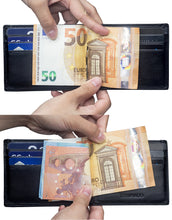 Carica l'immagine nel visualizzatore di Gallery, TRAVANDO Portafoglio uomo con protezione RFID VIENNA Porta carte di credito con clip per contanti Porta tessere slim tas