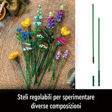 Carica l&#39;immagine nel visualizzatore di Gallery, LEGO 10313 Icons Bouquet Fiori Selvatici Finti con Papaveri e Lavanda Artificiali, Idee Regalo per Uomo o Donna, per Moglie o Marito, Botanical Collection, Modellismo e Hobby Creativi per Adulti