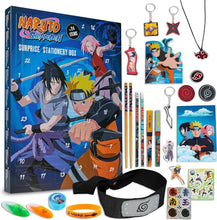 Carica l&#39;immagine nel visualizzatore di Gallery, Naruto Calendario dell&#39;Avvento 2022 - 24 Anime Gadget e Cancelleria da Scoprire