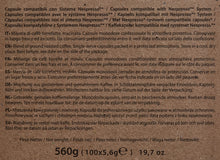 Carica l'immagine nel visualizzatore di Gallery, Note D'Espresso Caffè Qualità Oro, Capsule Compatibili con Sistema NESPRESSO, 100 Caps