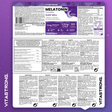 Carica l'immagine nel visualizzatore di Gallery, Melatonina Complex 1 mg Valeriana Camomilla Lavanda B6 per Dormire 365 cpr