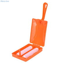 Carica l'immagine nel visualizzatore di Gallery, 2 spazzole Teste Palmare Tavolo Tappeto Spazzatrice Crumb Pulitore di Spazzola Strumento Rullo Per La Casa Spazzole Per 
