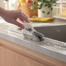 Carica l'immagine nel visualizzatore di Gallery, 2/1pcs Spazzola per la pulizia Finestra Recess Porta della cucina Track Cleaner Spazzola per fessure Piccoli spazi Strum