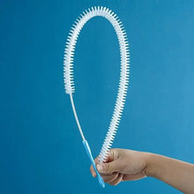 Carica l'immagine nel visualizzatore di Gallery, Spazzola per dragaggio tubi Bagno Fogna Rimuovi capelli Spazzola per pulizia lavello 48/65/71 cm Pulitore di scarico Str