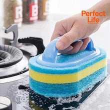 Carica l'immagine nel visualizzatore di Gallery, Spazzola per la pulizia della cucina 1PC con manico - Spazzola per la pulizia delle pareti delle piastrelle in ceramica 