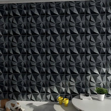 Carica l'immagine nel visualizzatore di Gallery, 20PCS Pannelli murali 3D 30x30cm Decorazione da parete per interni per soggiorno Camera da letto Hotel Ufficio Murale Pi