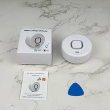 Carica l'immagine nel visualizzatore di Gallery, Rilevatore di Perdite d'Acqua WiFi Tuya, Sensore Intelligente con Allarme Sonoro ad Alto Decibel per Cucina e Bagno, Avv