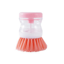 Carica l'immagine nel visualizzatore di Gallery, Dispenser Automatico di Sapone con Spazzola per Piatti, Spazzola per Pulizia Cucina con Manico Liquido, Pulitore Resiste