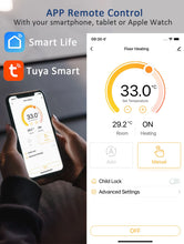 Carica l'immagine nel visualizzatore di Gallery, Termostato wireless RF Riscaldamento a pavimento WiFi intelligente per caldaia a gas Ricevitore regolatore di temperatur