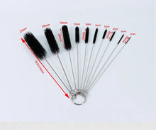 Carica l'immagine nel visualizzatore di Gallery, 2/5/10 Pz/set Spazzola di Pulizia In Acciaio Inox Per Weed Pipe Pulito di Vetro Narghilè Fumatori Cachimba Pipas Fumar S