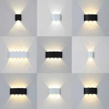 Carica l'immagine nel visualizzatore di Gallery, Lampada da parete a LED per esterni impermeabile IP65 Lampada da parete per portico da giardino e lampada da illuminazio