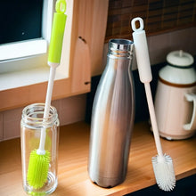 Carica l'immagine nel visualizzatore di Gallery, Spazzola per tazze 1PC, spazzola per bottiglie, spazzola per bottiglie in silicone, tazza isolata, spazzola per la puliz