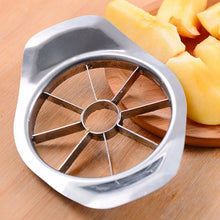 Carica l'immagine nel visualizzatore di Gallery, Affettatrice per mele in acciaio inossidabile Taglierina per frutta e verdura Gadget da cucina Accessori Utensile per ta