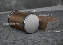 Carica l'immagine nel visualizzatore di Gallery, Affilacoltelli con rotolamento Portacoltelli magnetico Kit pietra per affilare diamantata con accessorio da cucina con r