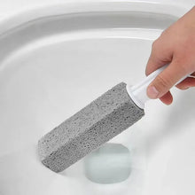 Carica l'immagine nel visualizzatore di Gallery, Detergente per WC Pietra pomice naturale Spazzola per WC Spazzola per pulizia bagno Pietra per pulizia con manico lungo 