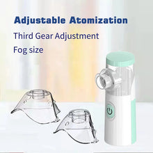 Carica l'immagine nel visualizzatore di Gallery, Nebulizzatore medico Macchina Asma Inalatore Mini Palmare Automizer Bambini Adulto Bambino Inalare A Vapore Casa Nebuliz