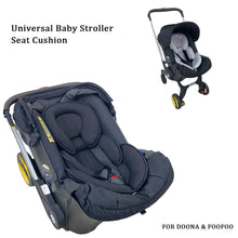 Carica l'immagine nel visualizzatore di Gallery, Cuscino per sedile universale per passeggino Cuscino di supporto per testa e corpo per inserto per seggiolino auto per n
