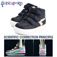 Carica l'immagine nel visualizzatore di Gallery, Scarpe ortopediche PRINCE PARD per bambini piccoli e ragazzi, con supporto per l’arco plantare e la caviglia, scarpe da 