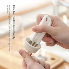 Carica l'immagine nel visualizzatore di Gallery, Spazzola per spazio flessibile multifunzionale, coperchio per tazza, scanalatura, capezzolo, bottiglia, spazzola per spa