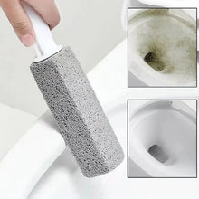 Carica l'immagine nel visualizzatore di Gallery, Detergente per WC Pietra pomice naturale Spazzola per WC Spazzola per pulizia bagno Pietra per pulizia con manico lungo 
